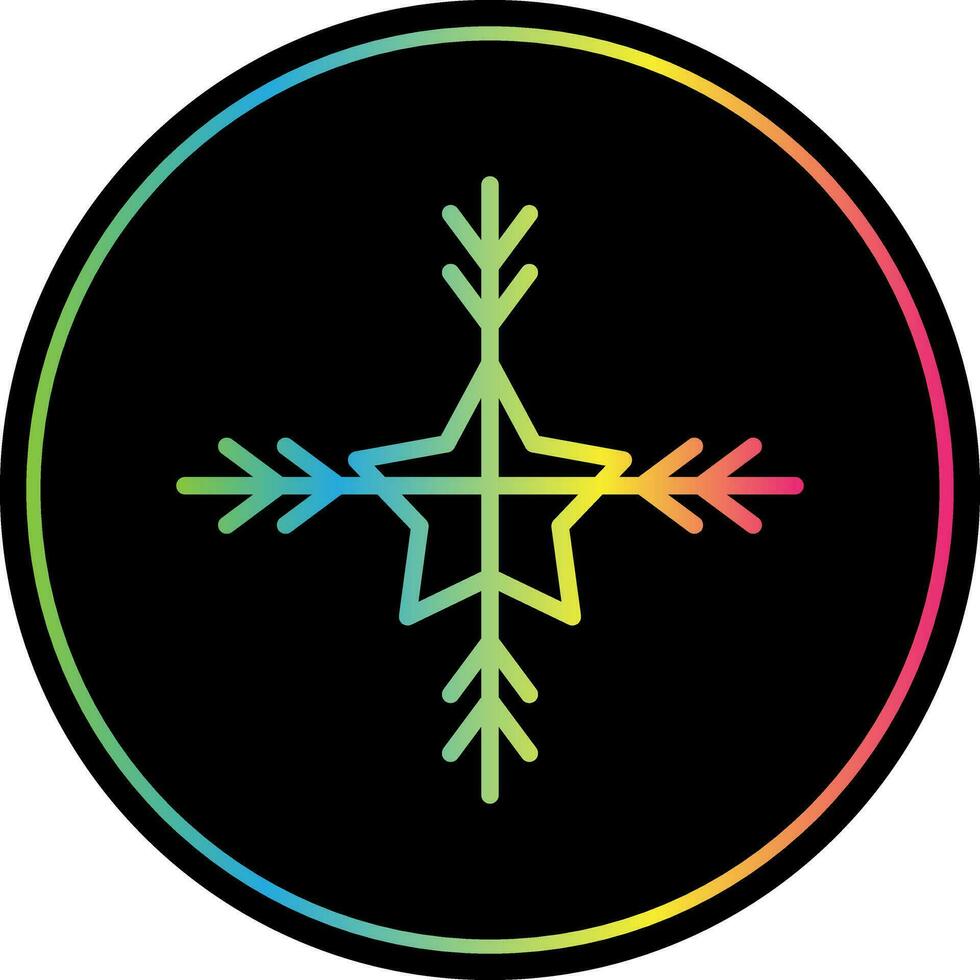 Snow Vector Icon Design