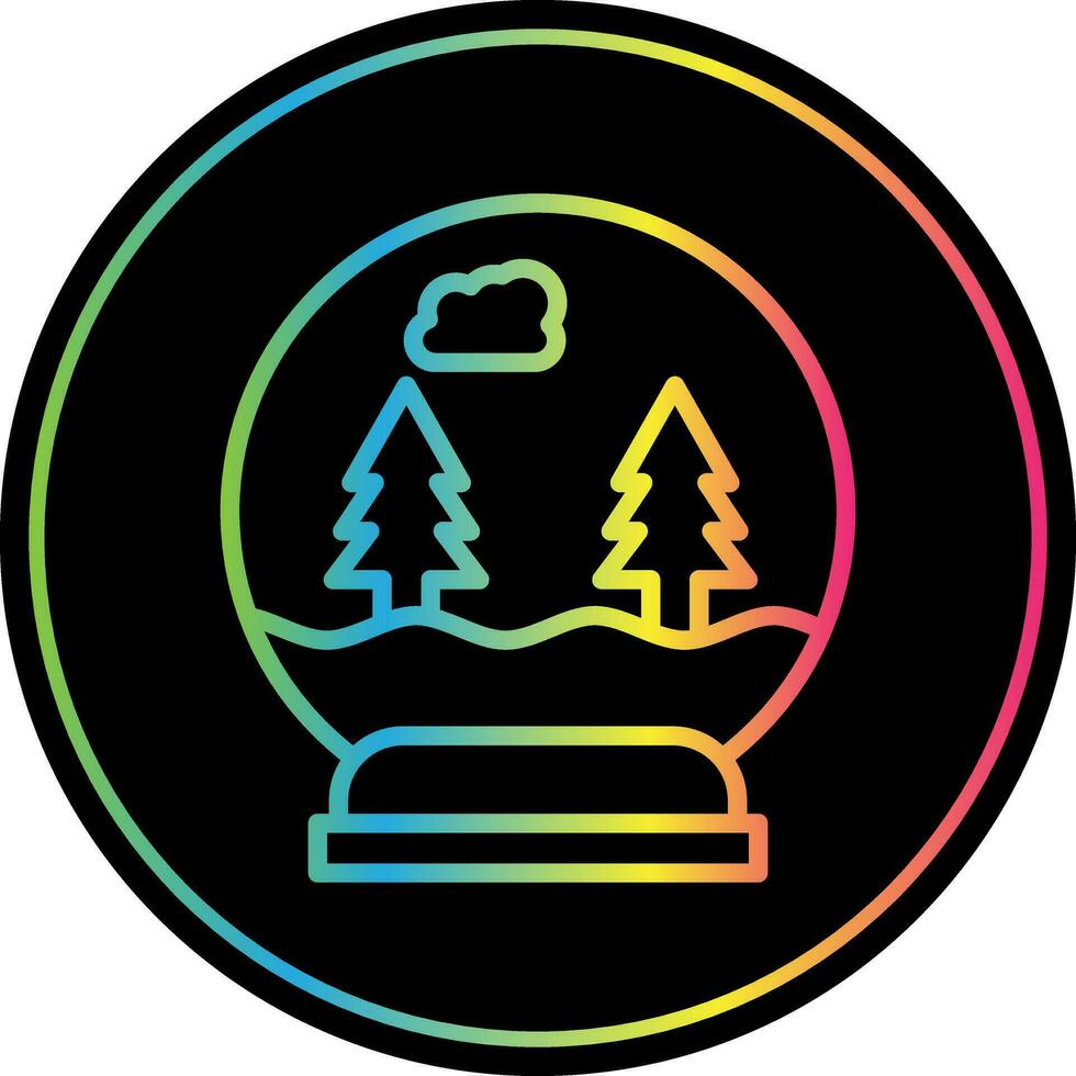 Snowball Vector Icon Design