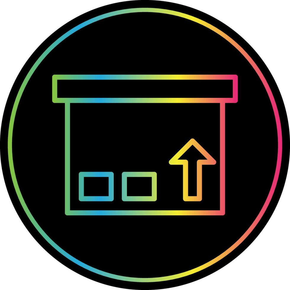 Package box Vector Icon Design