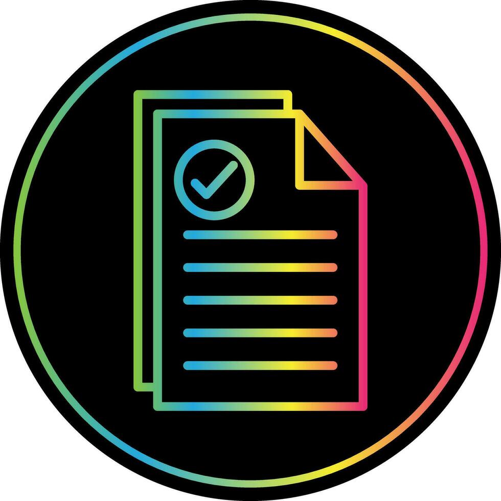 Document Vector Icon Design