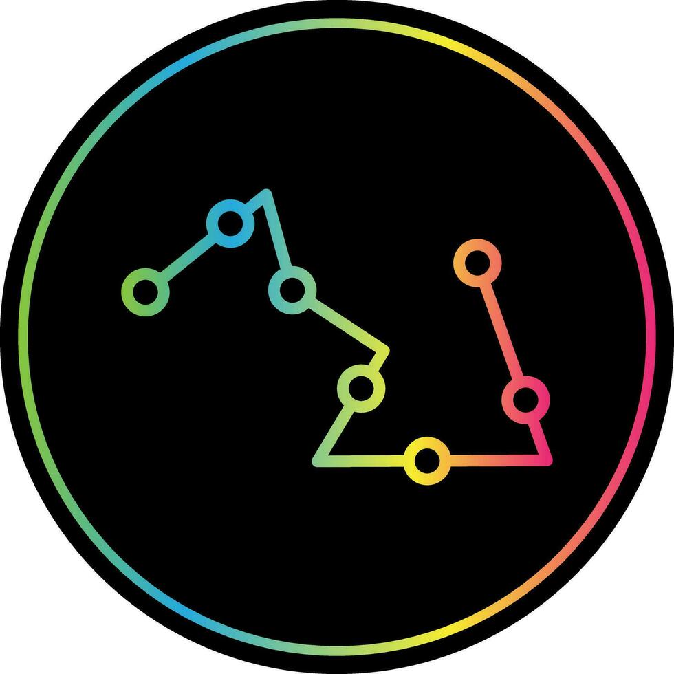 Constellation Vector Icon Design