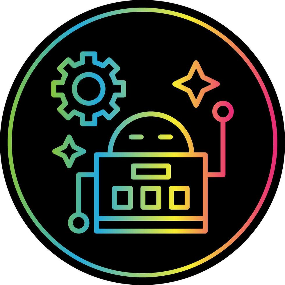 Robot Vector Icon Design