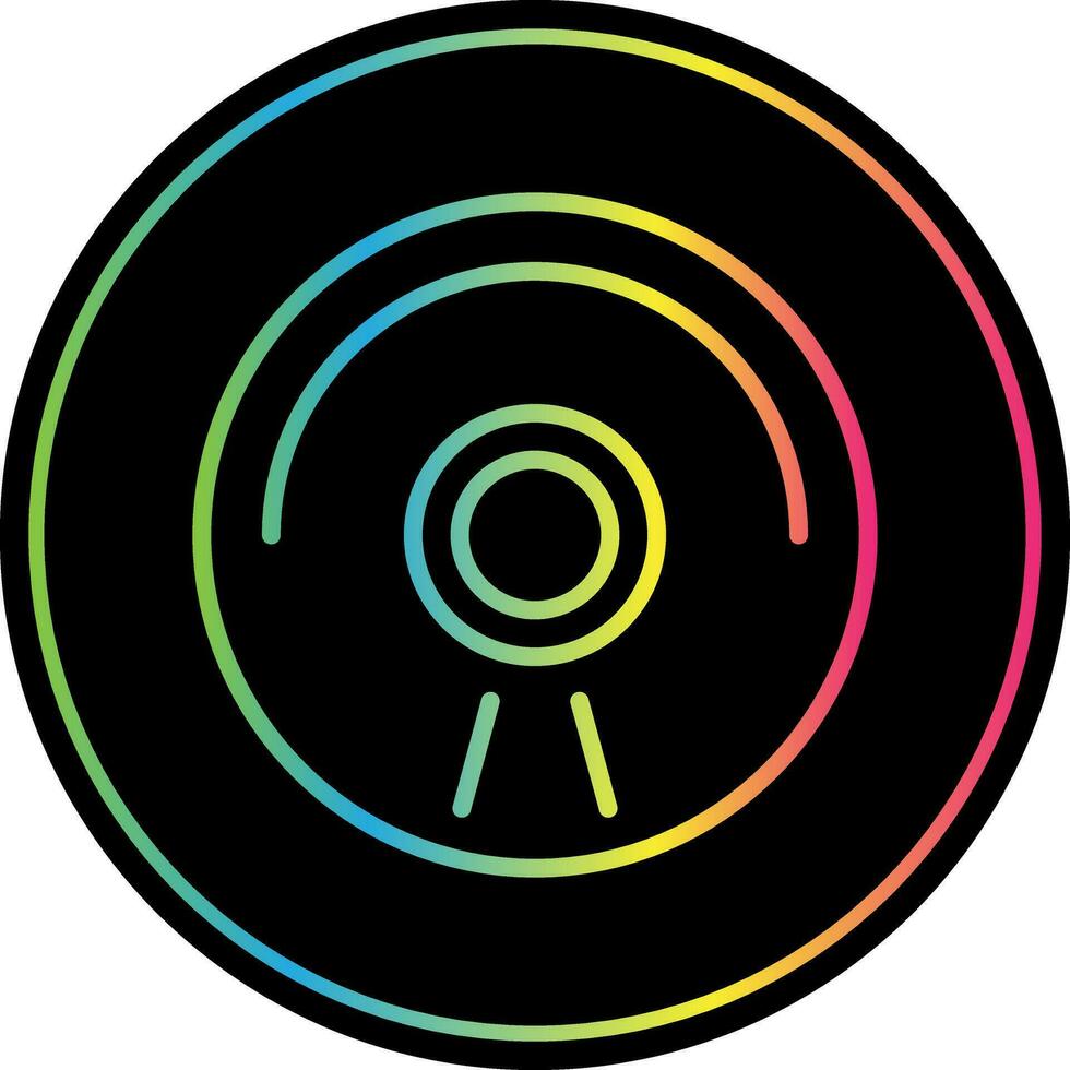 diseño de icono de vector de disco compacto