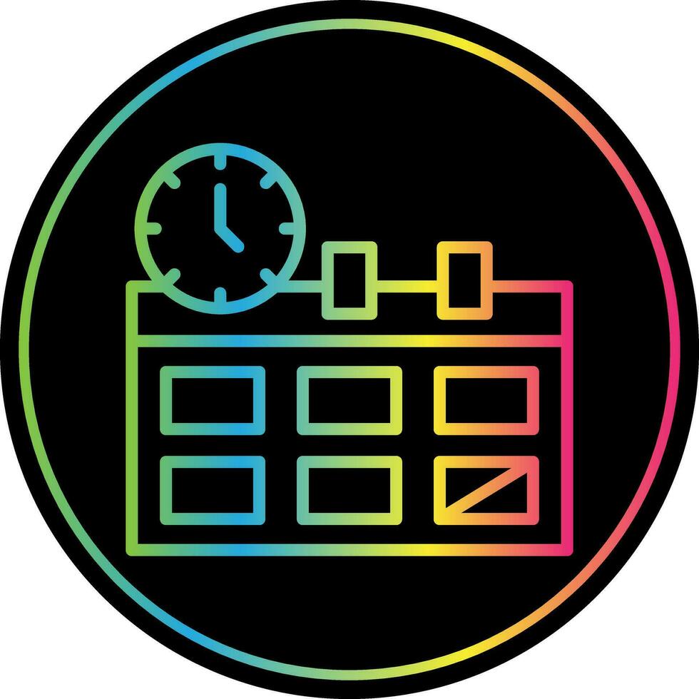 Schedule Vector Icon Design