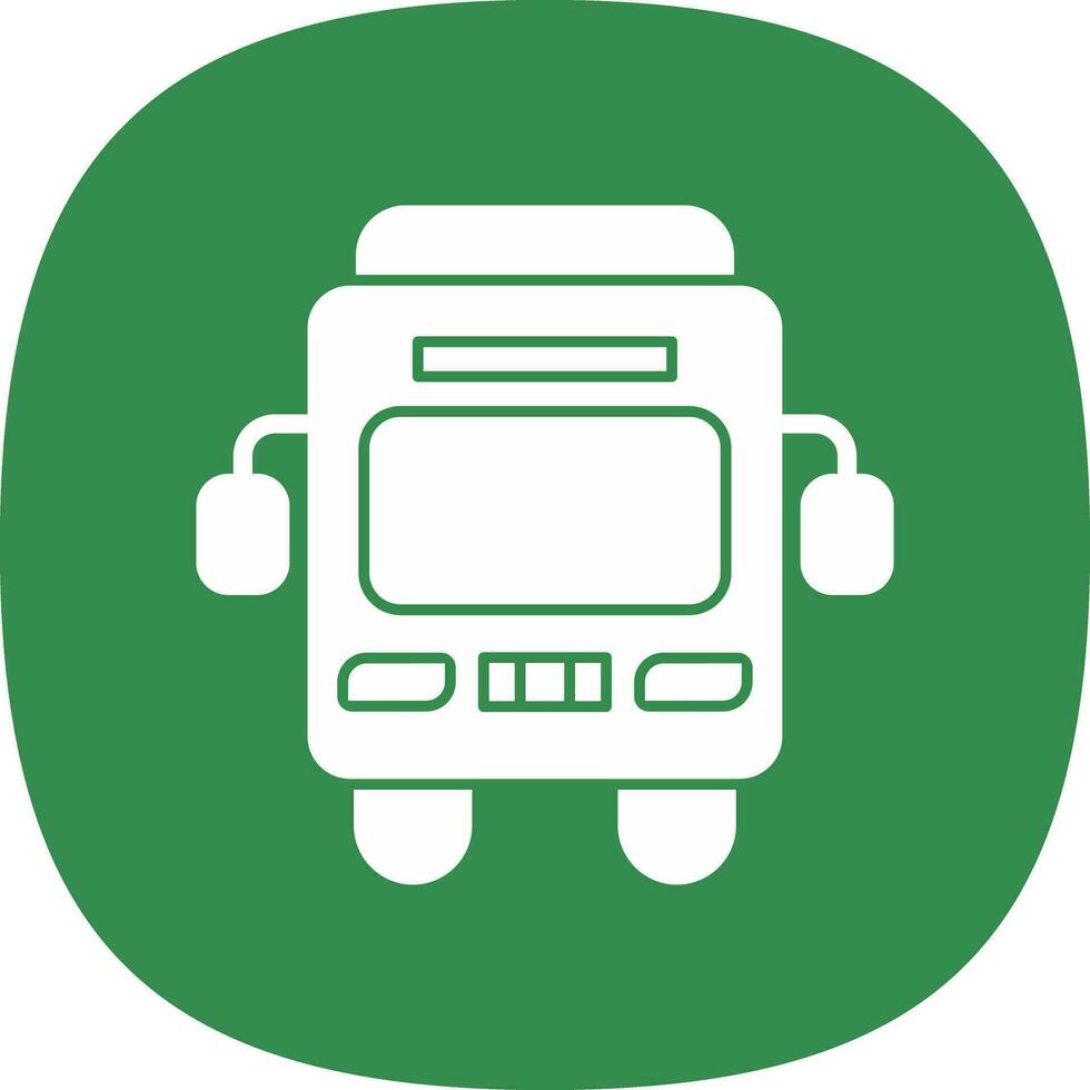 Bus Vector Icon Design