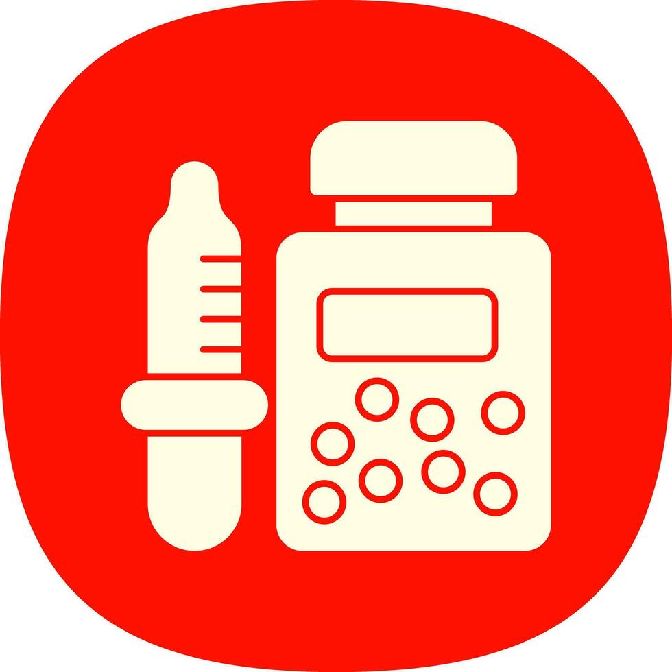 Solvent Vector Icon Design