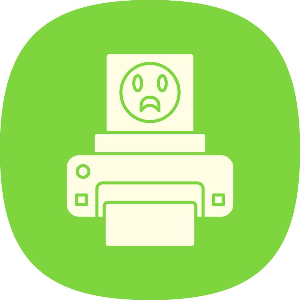 Photo print Vector Icon Design