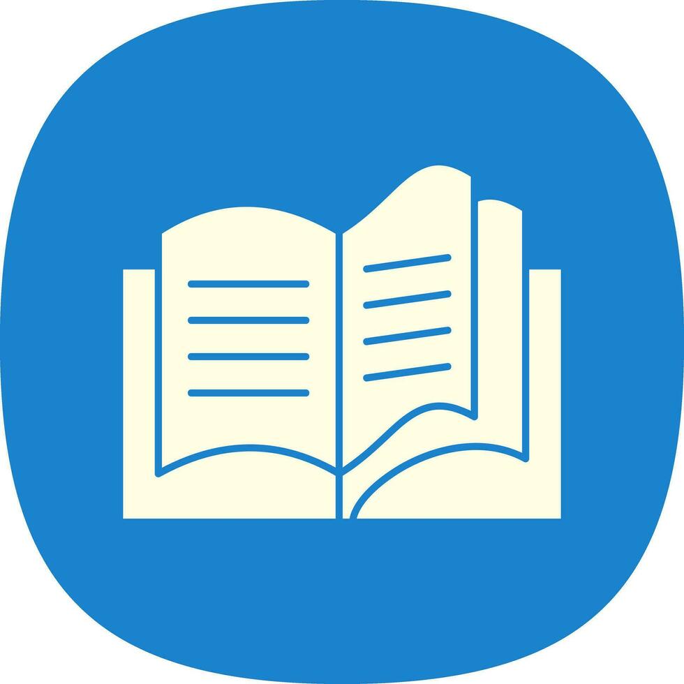 diseño de icono de vector de libro