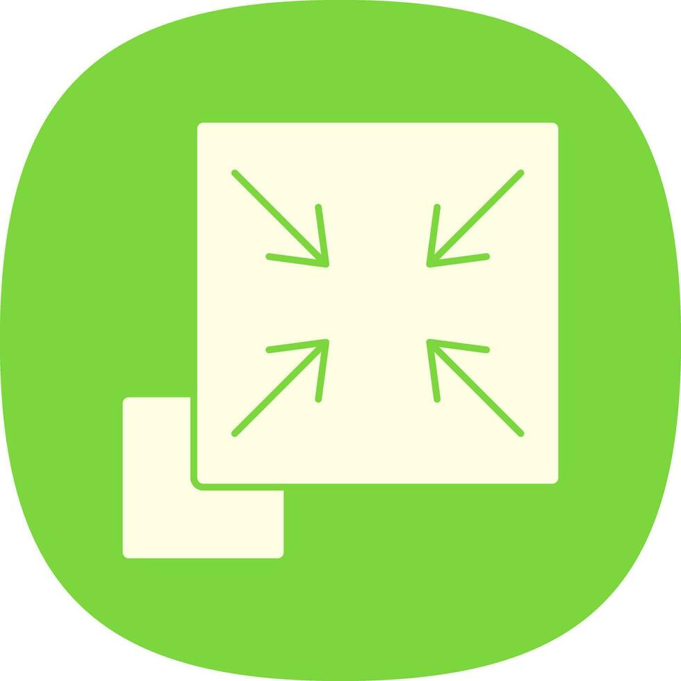 Resizing Vector Icon Design