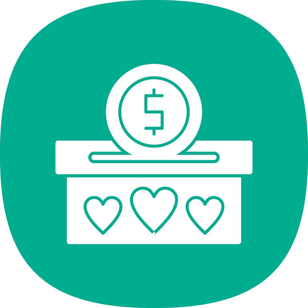 Donation Vector Icon Design