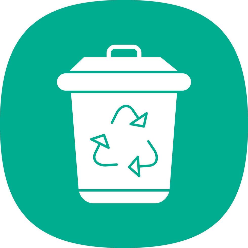 Recycle bin Vector Icon Design