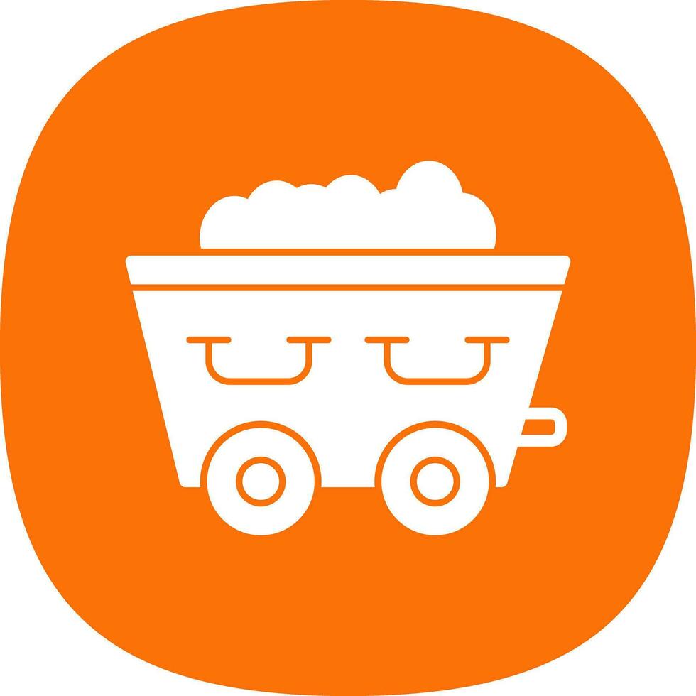 Trolley Vector Icon Design