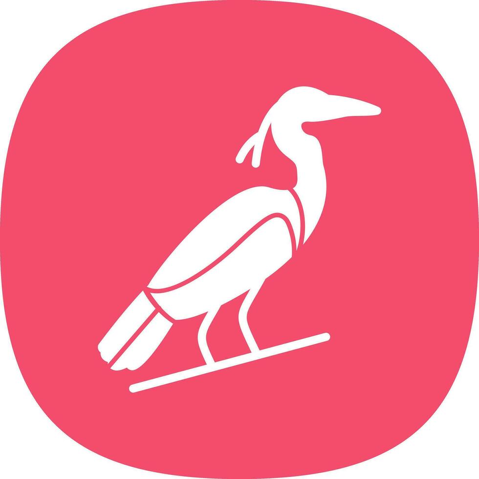 Heron Vector Icon Design