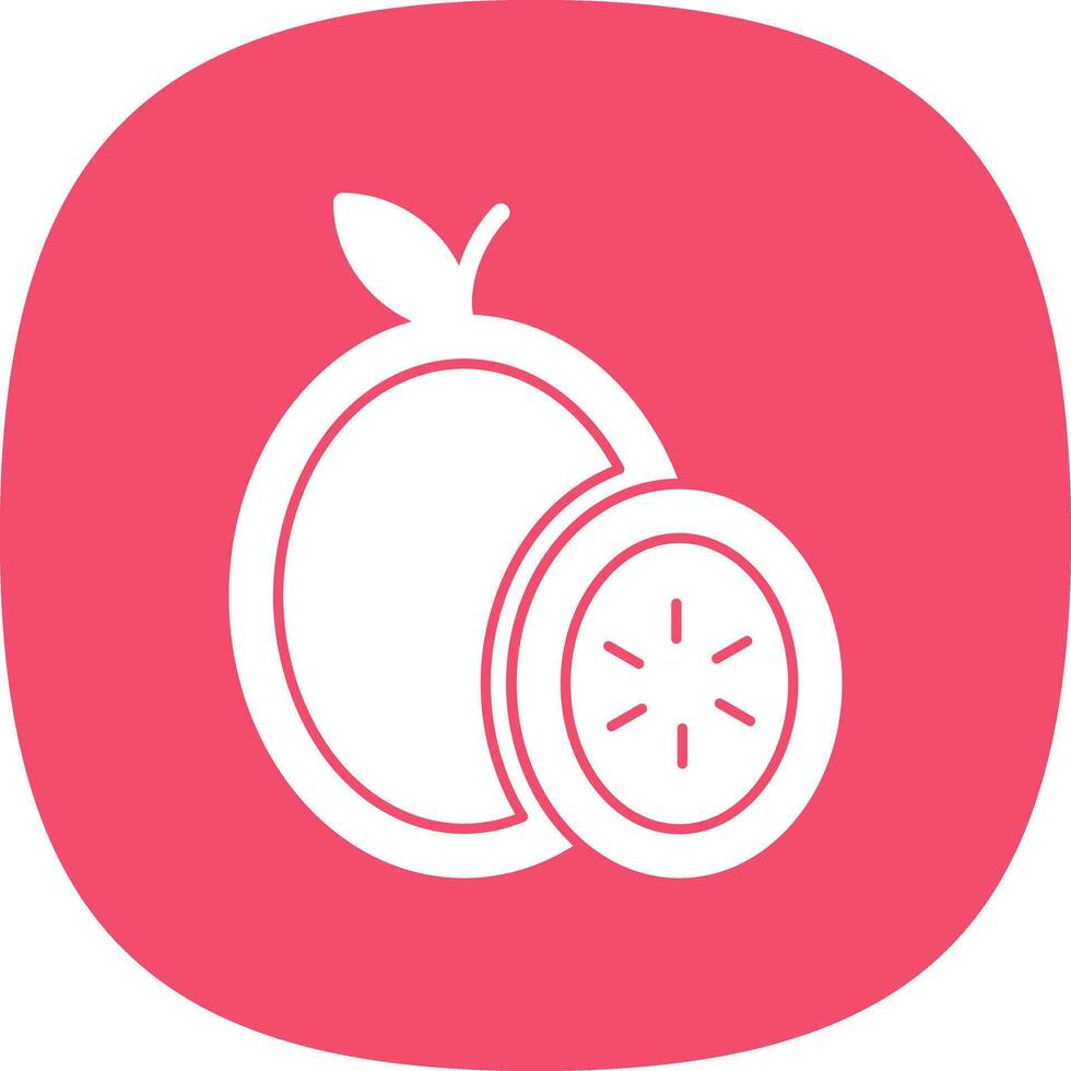 Passion fruit Vector Icon Design