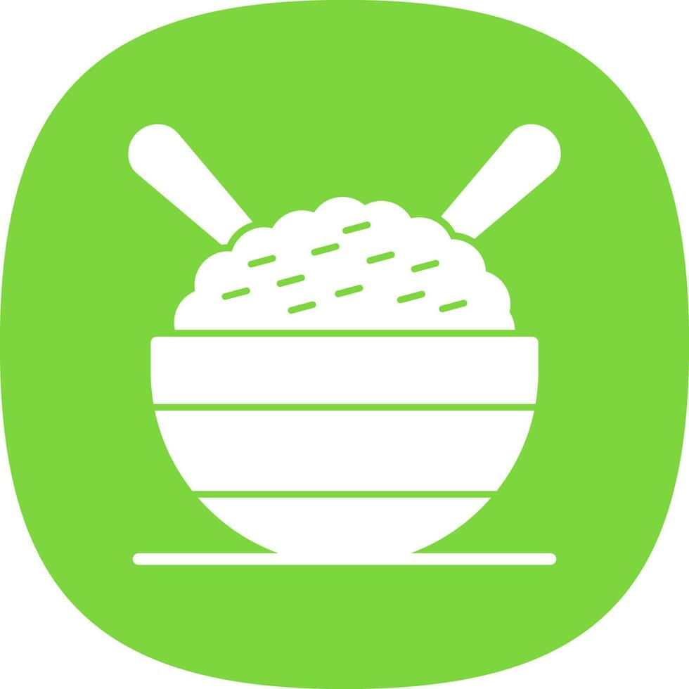 Aromatic rice Vector Icon Design