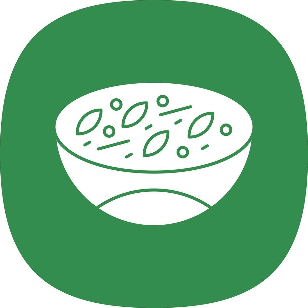 Green curry Vector Icon Design