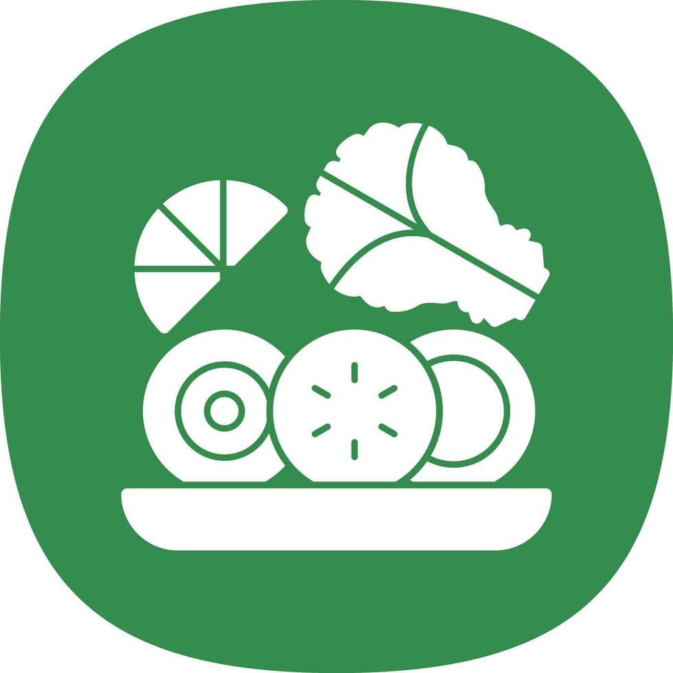 Salad Vector Icon Design