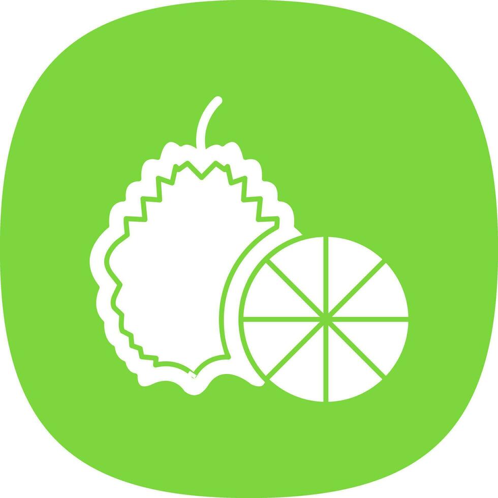 Kaffir lime Vector Icon Design