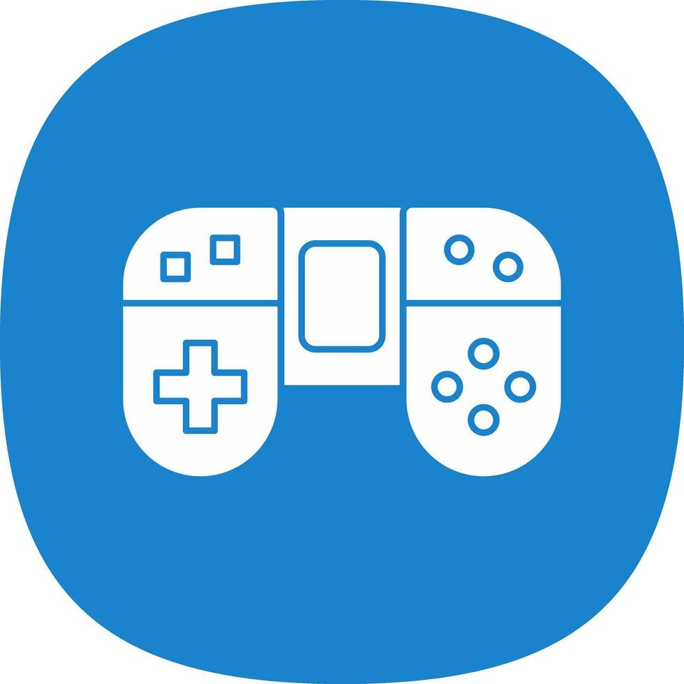 Portable console Vector Icon Design