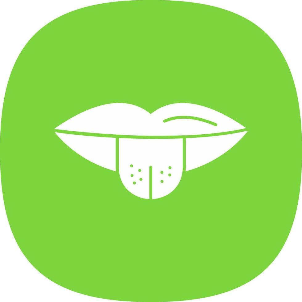 Tongue out Vector Icon Design