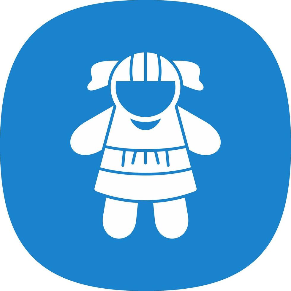 Doll Vector Icon Design