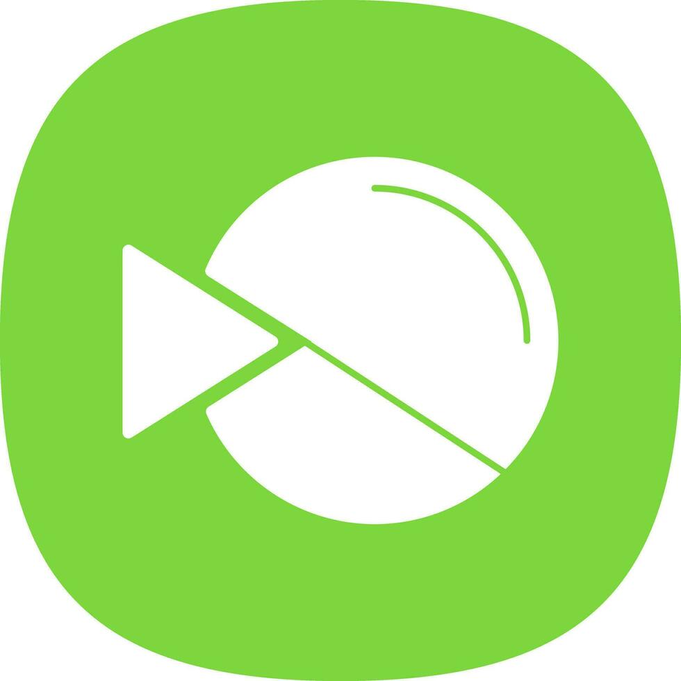 Pie chart Vector Icon Design