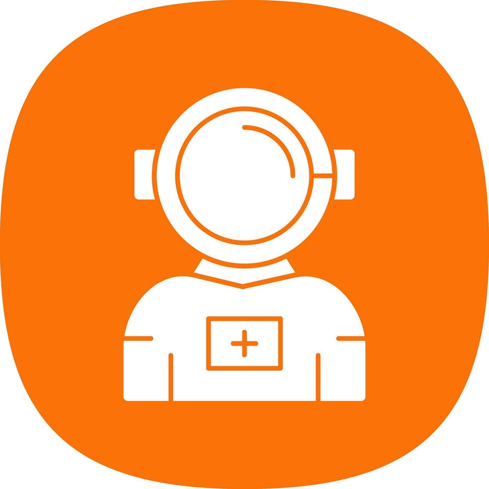 Astronaut Vector Icon Design