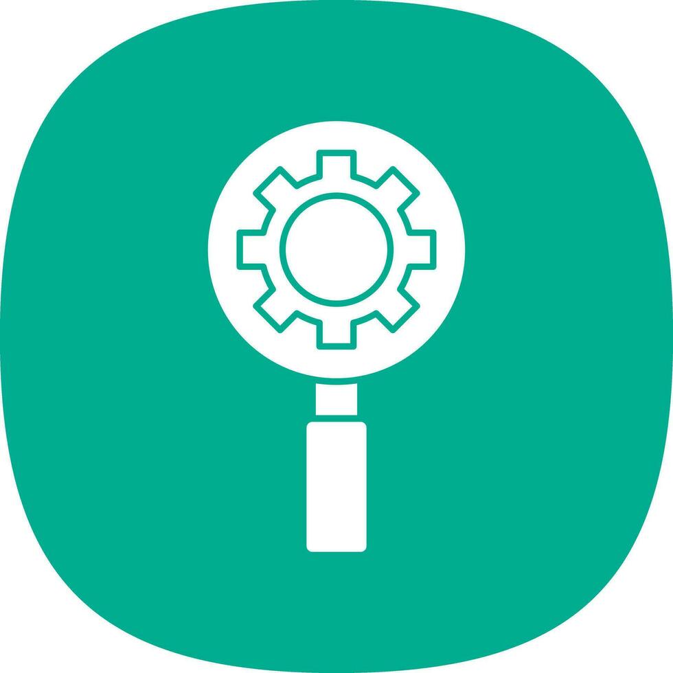 Magnifying glass Vector Icon Design