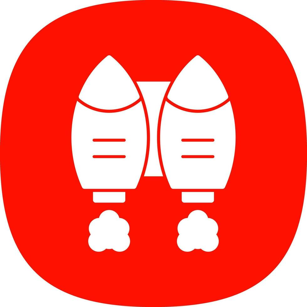 Spacecraft Vector Icon Design