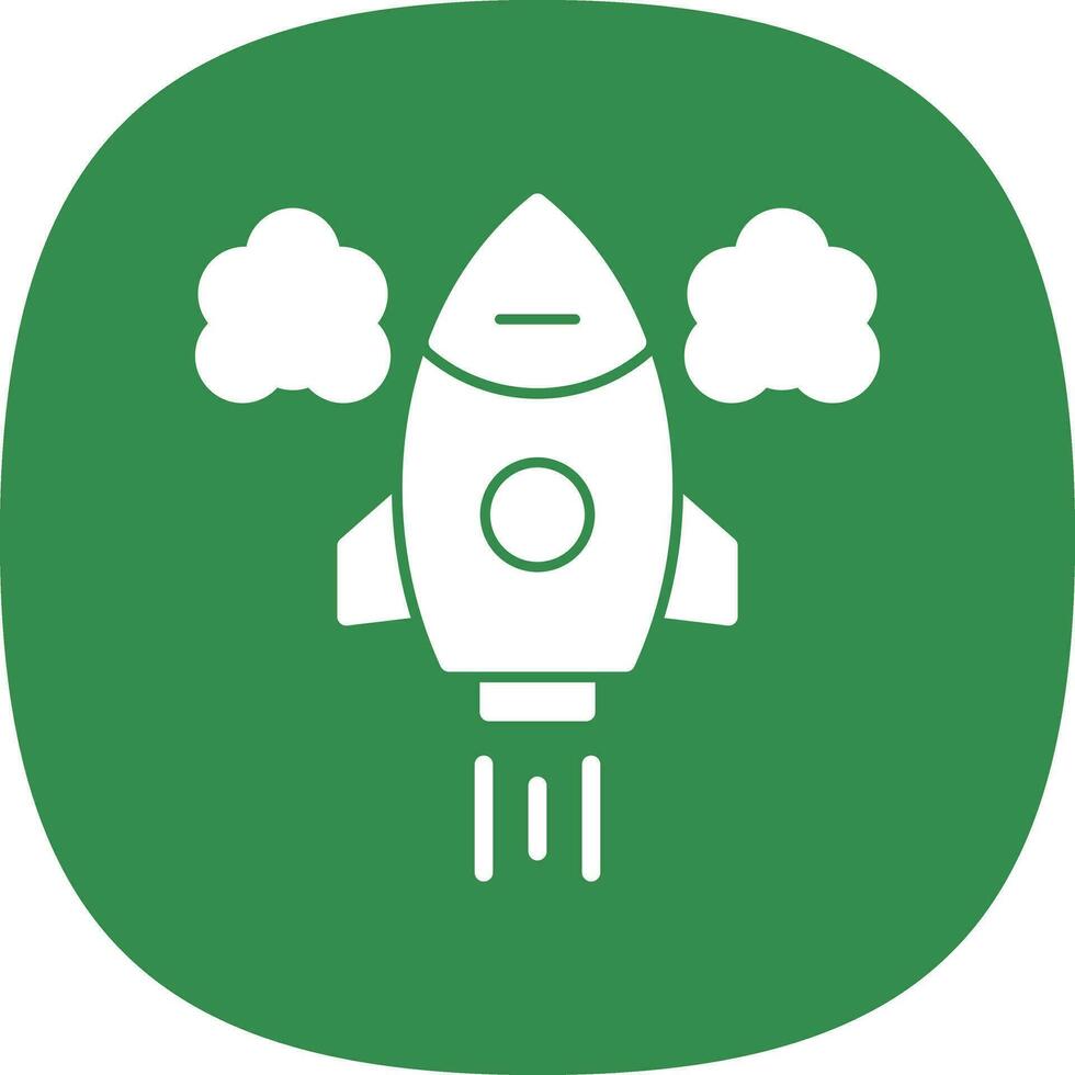 Rocket Vector Icon Design