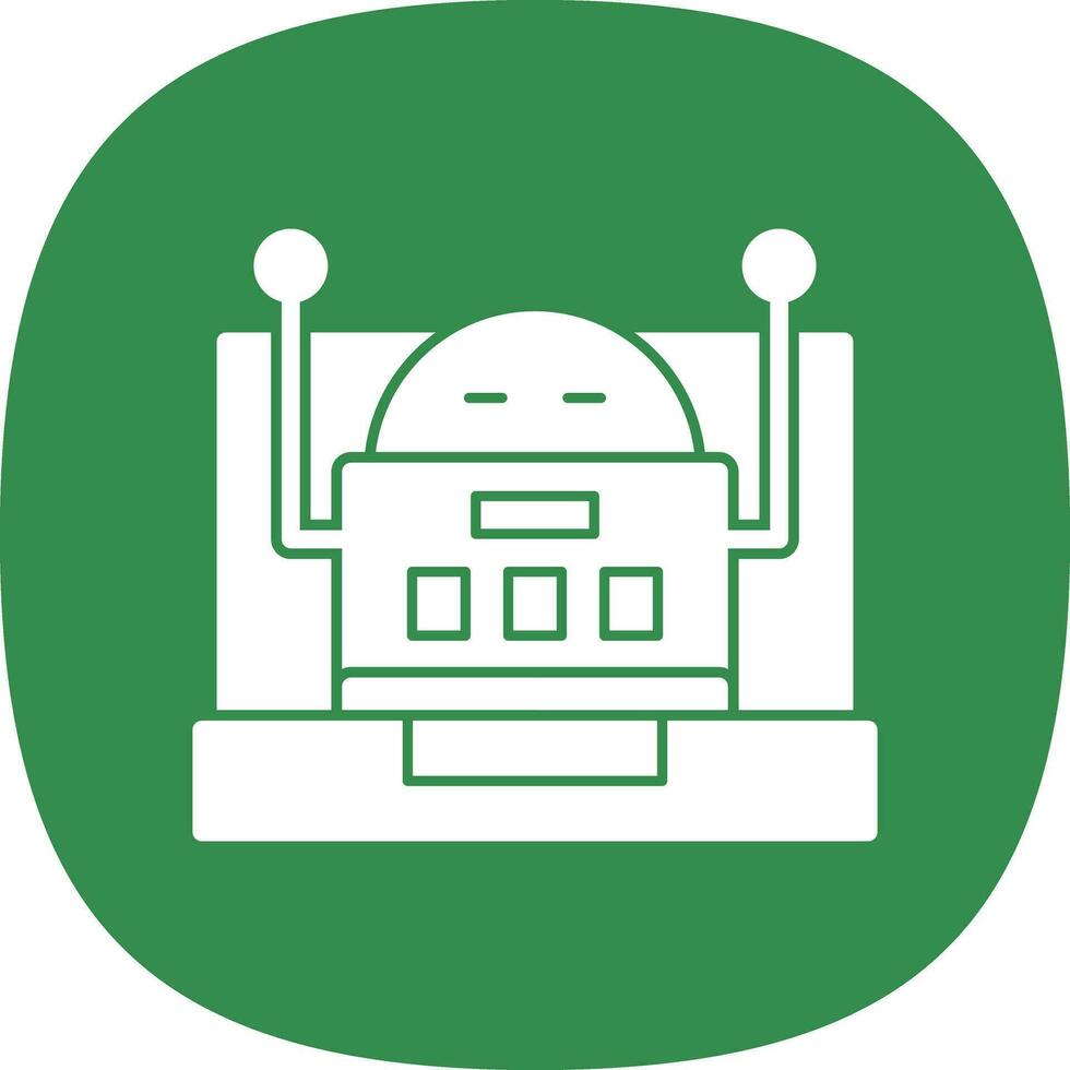 Robot Vector Icon Design