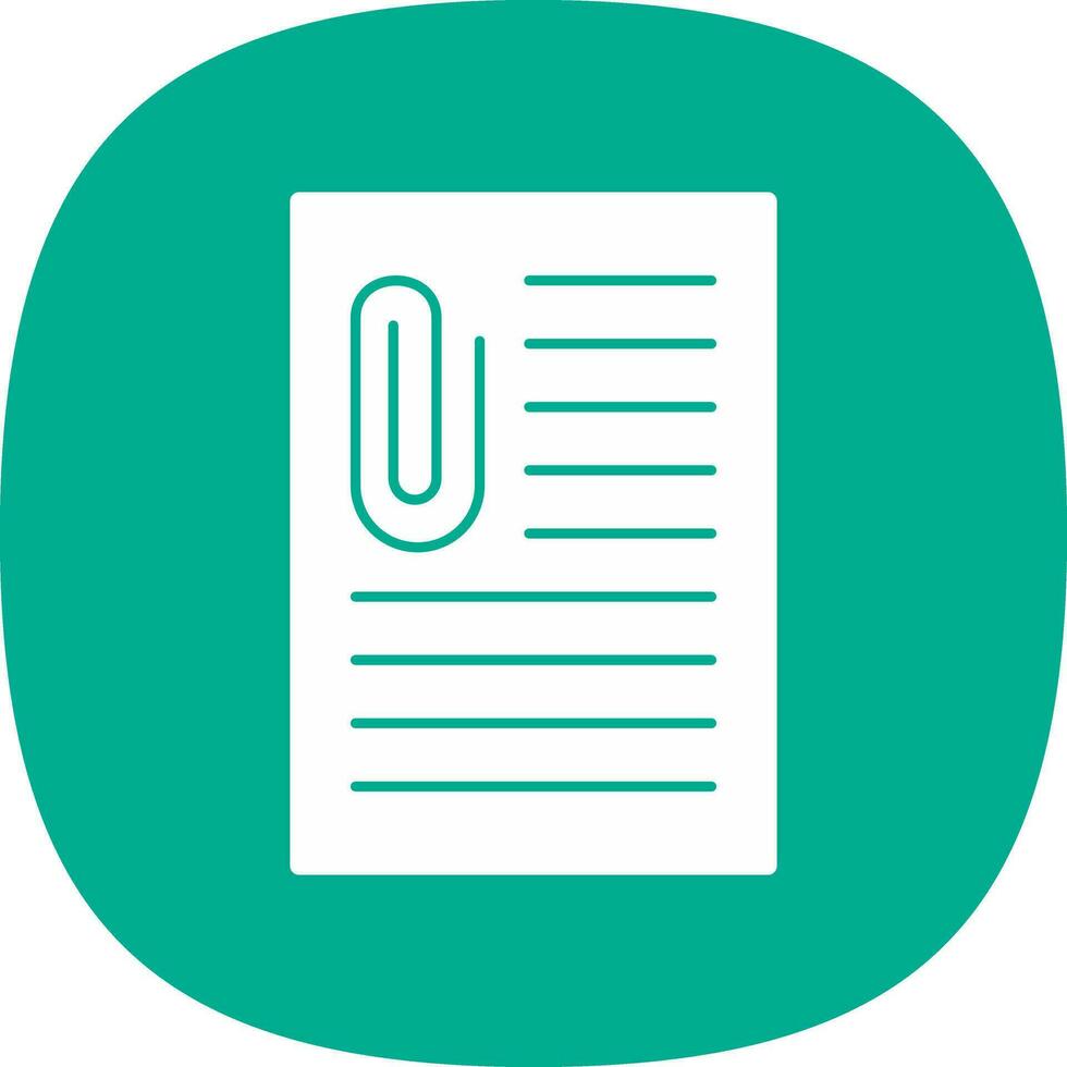 Ppaer clip Vector Icon Design