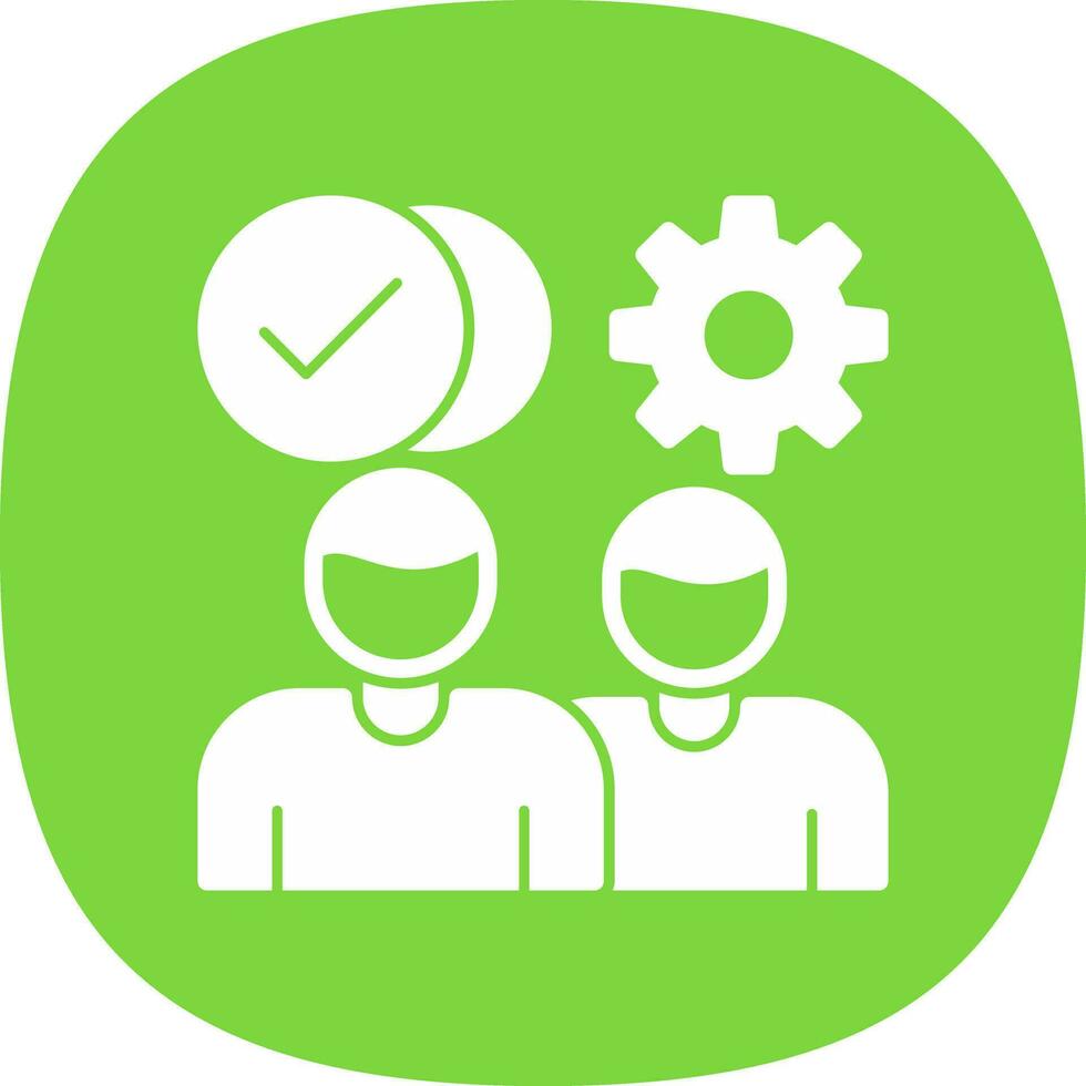 Teamwork Vector Icon Design