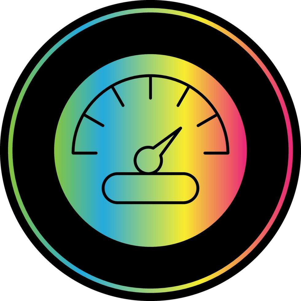 Speedometer Vector Icon Design