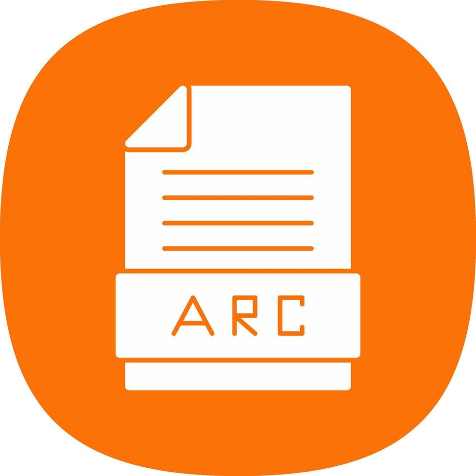 Arc Vector Icon Design