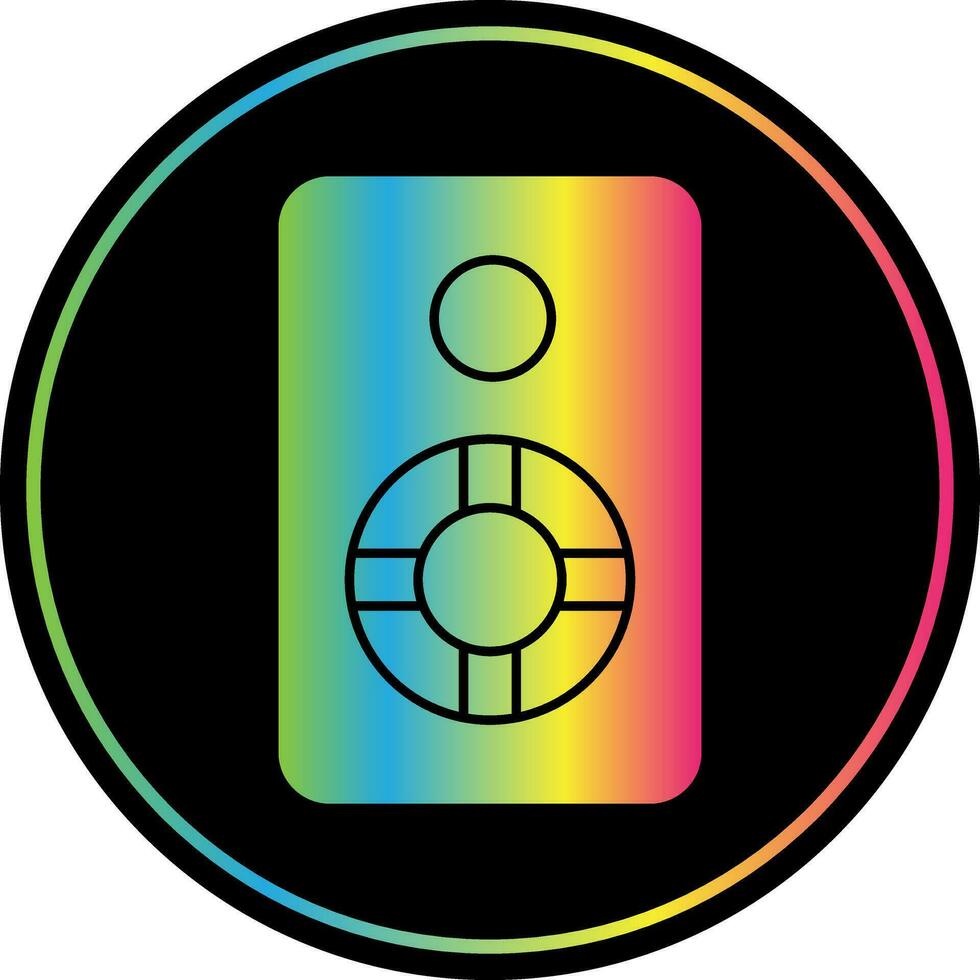 Audio system Vector Icon Design