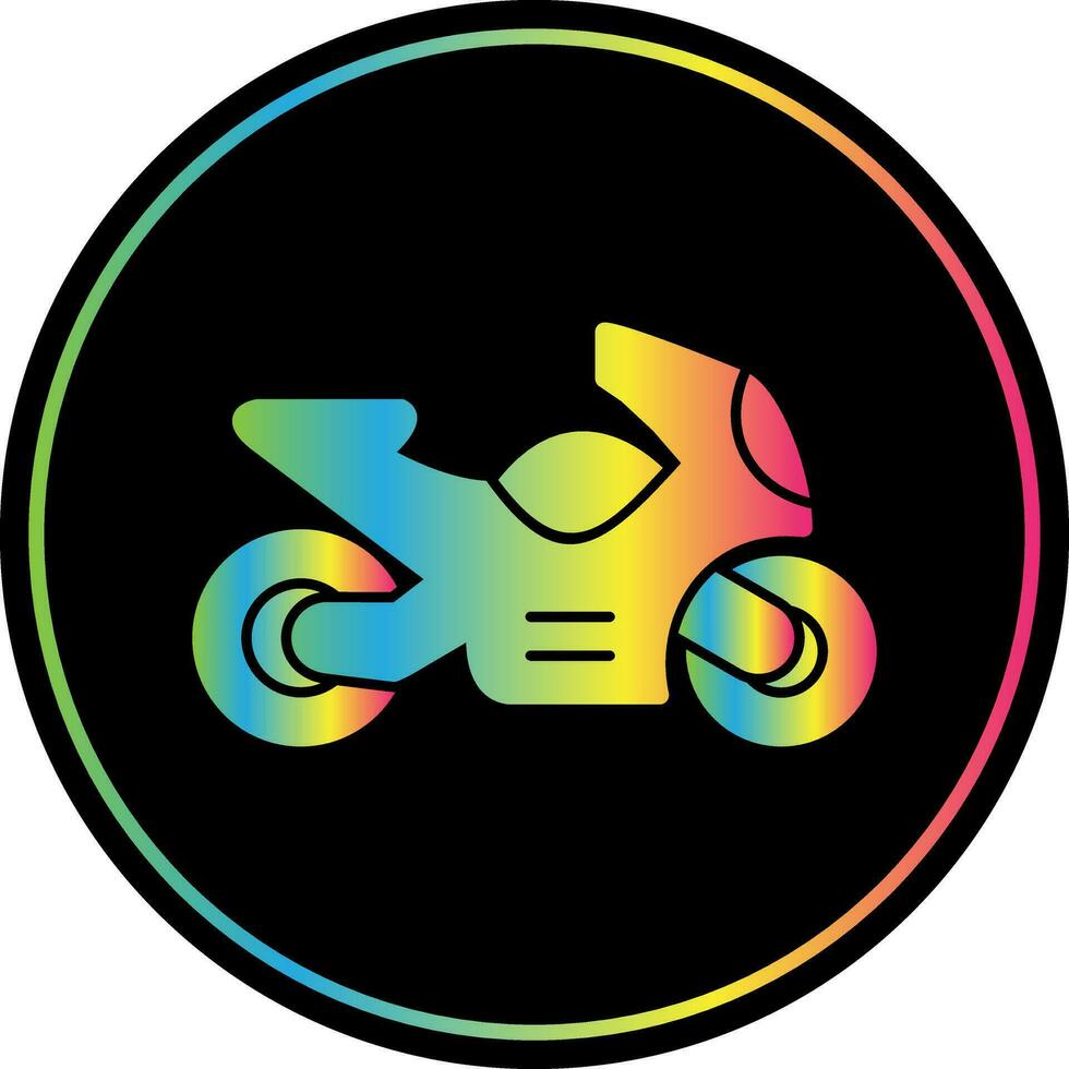 diseño de icono de vector de motocicleta