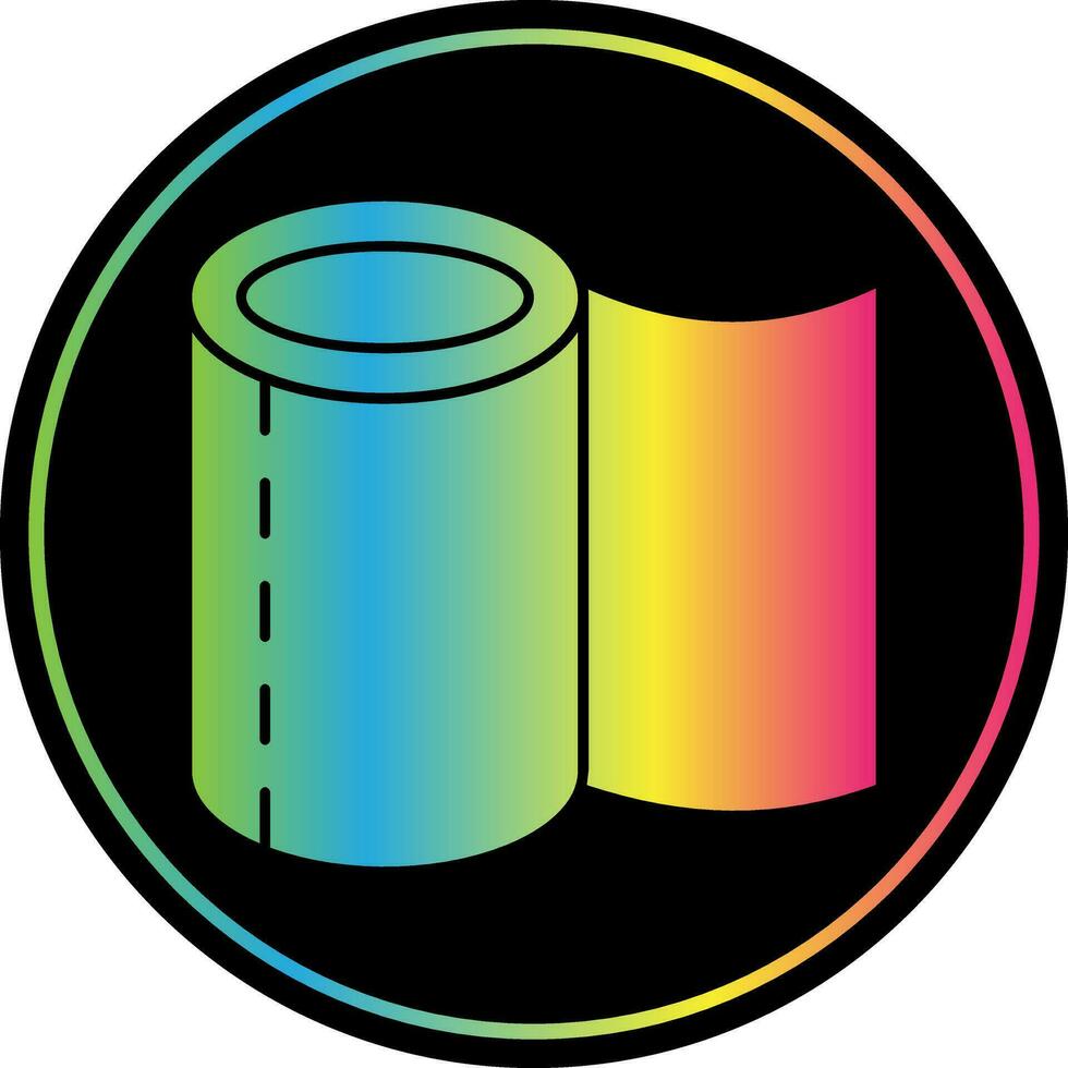 Paper roll Vector Icon Design