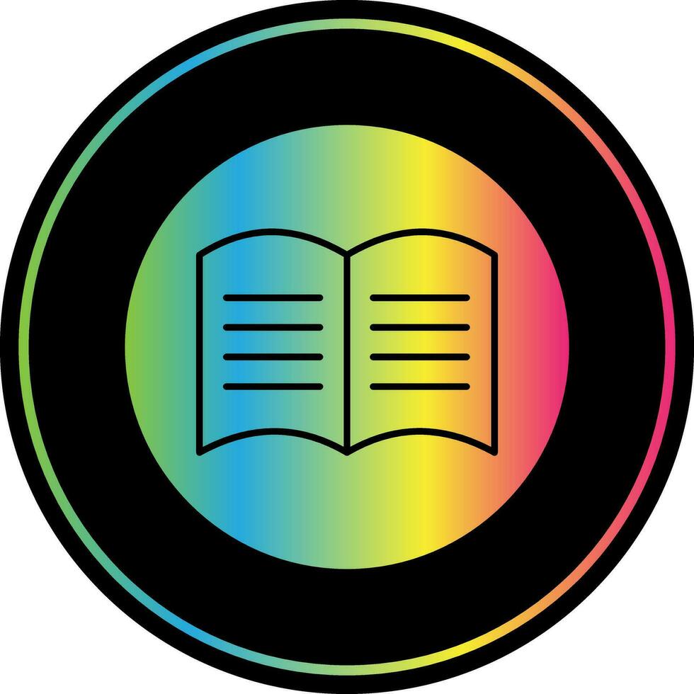 Manual book Vector Icon Design