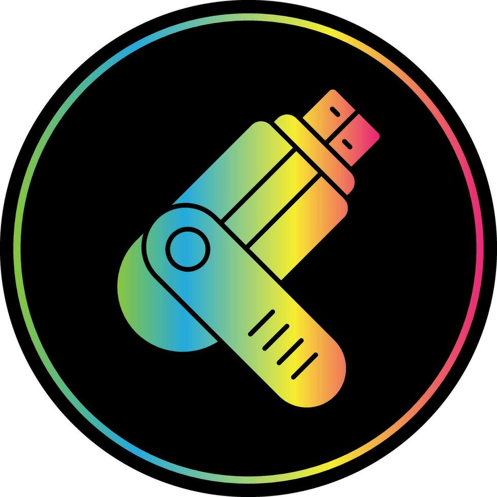 Flash drive Vector Icon Design