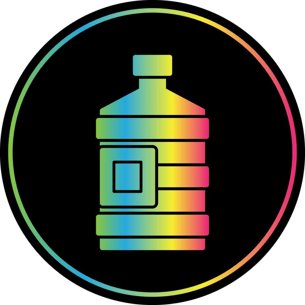 Water bottle Vector Icon Design