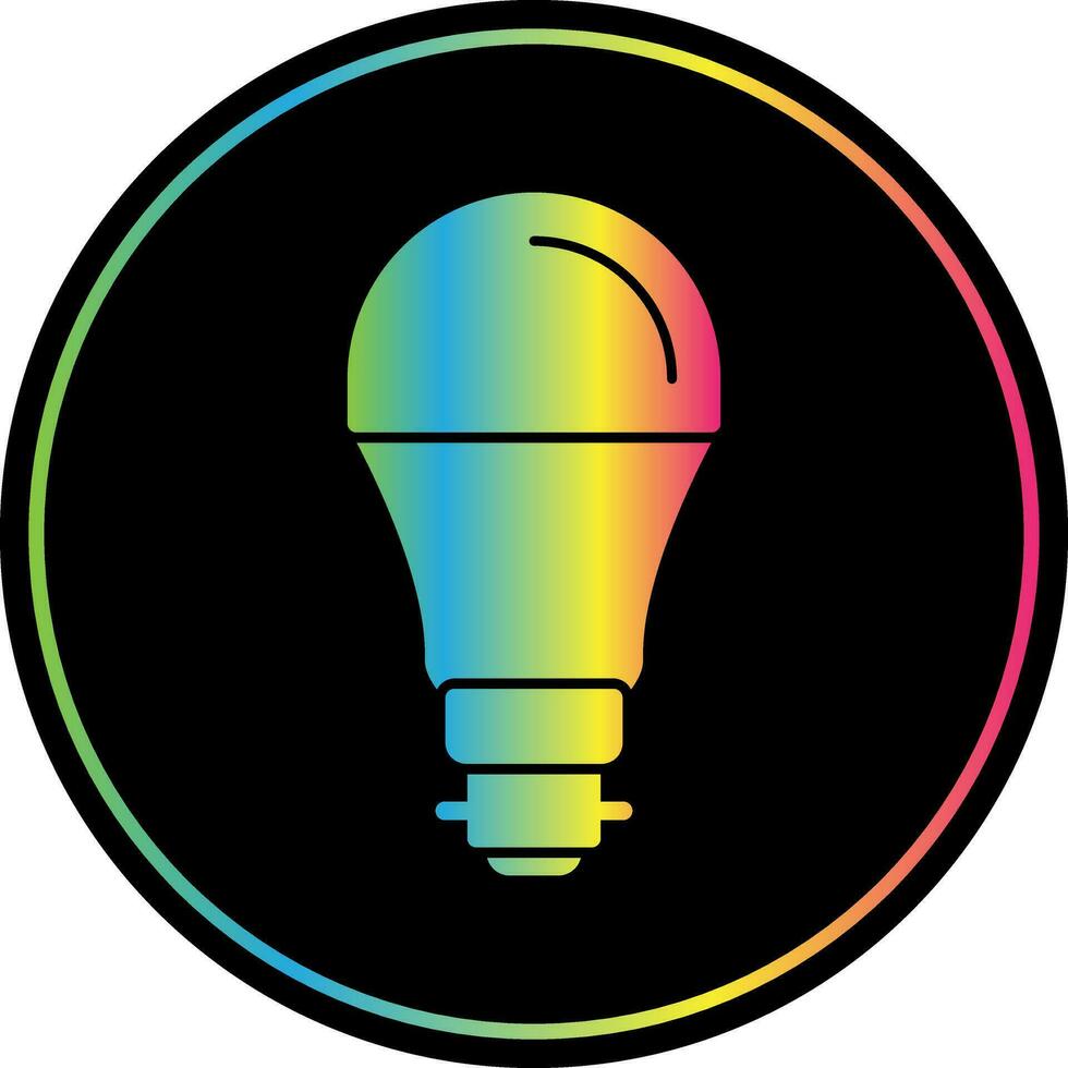 Light bulb Vector Icon Design