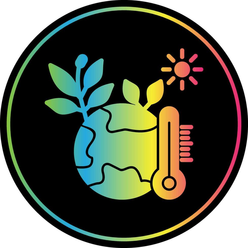 Climate change Vector Icon Design