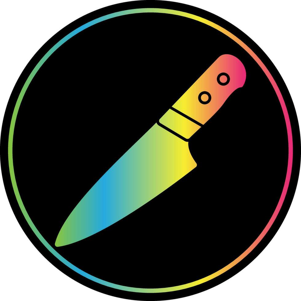 diseño de icono de vector de cuchillo