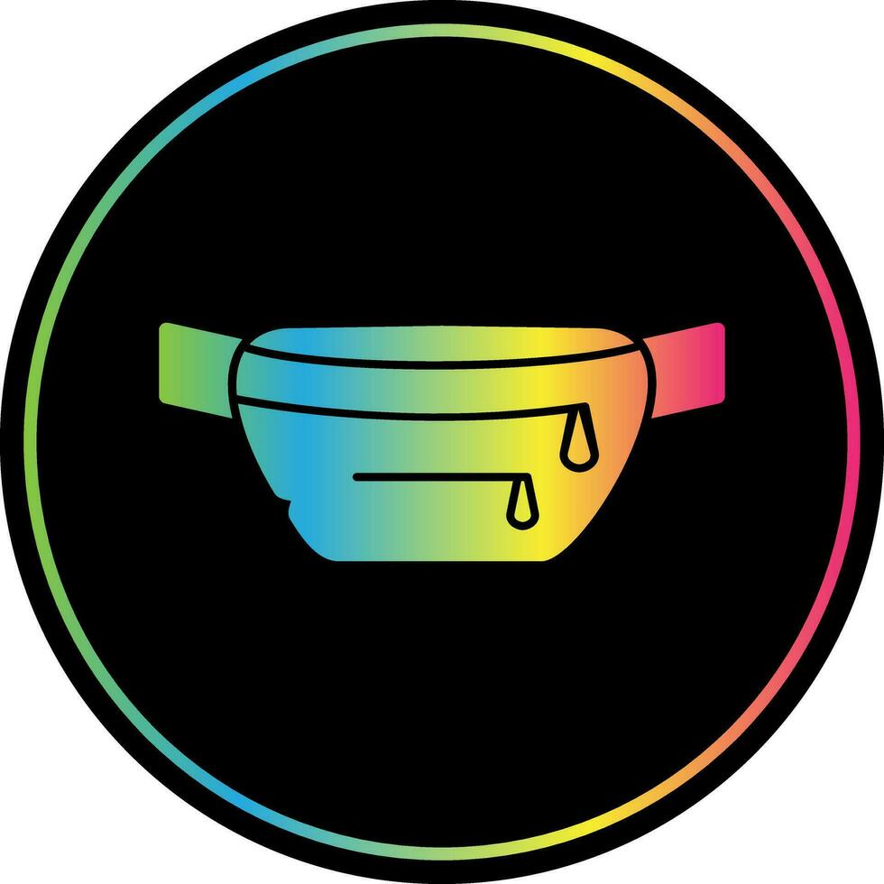 Fanny pack Vector Icon Design