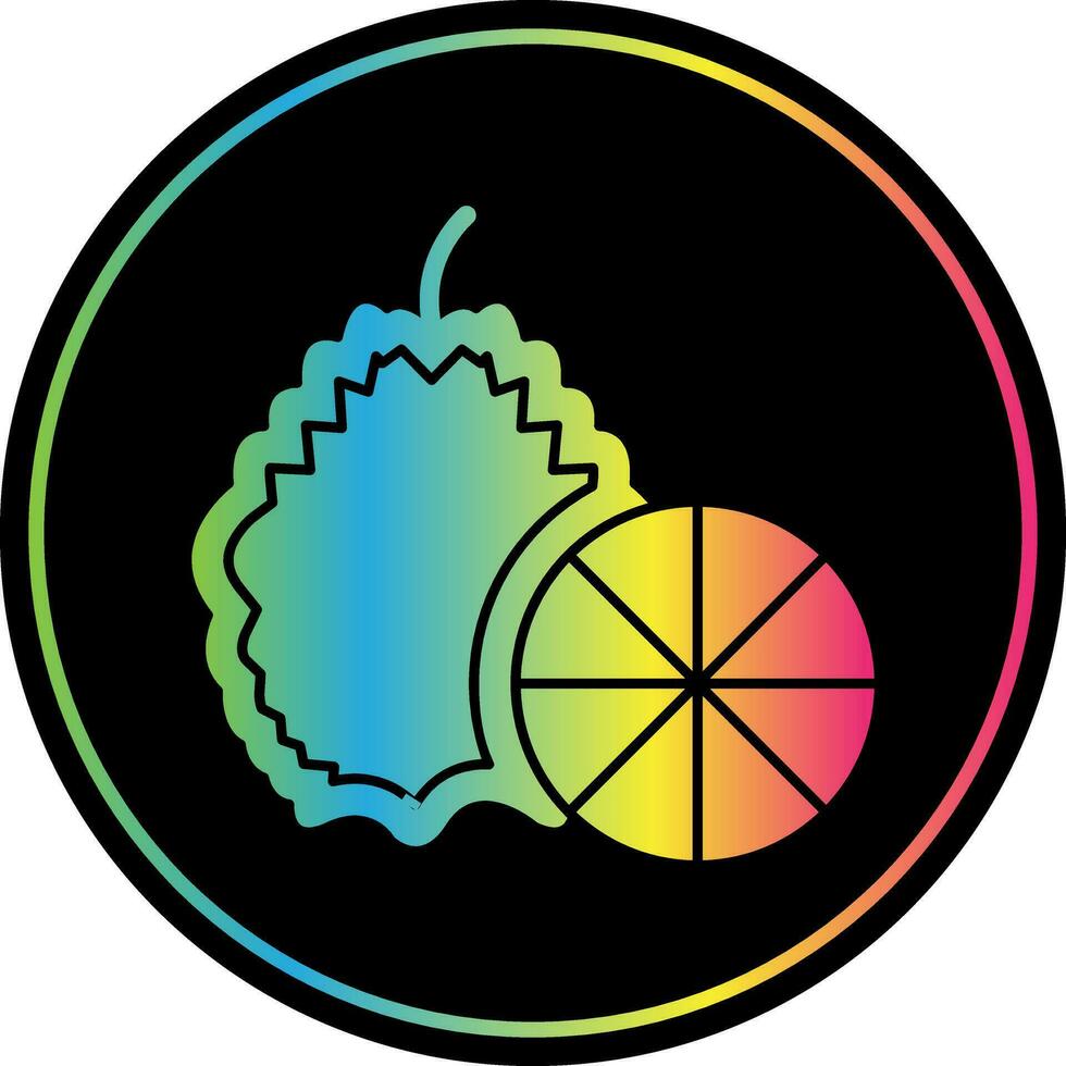 Kaffir lime Vector Icon Design