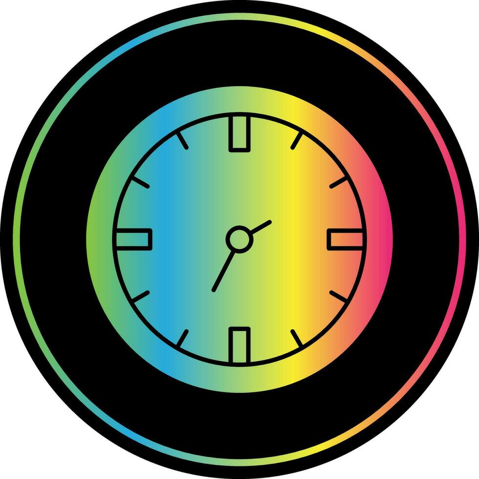 Clock Vector Icon Design