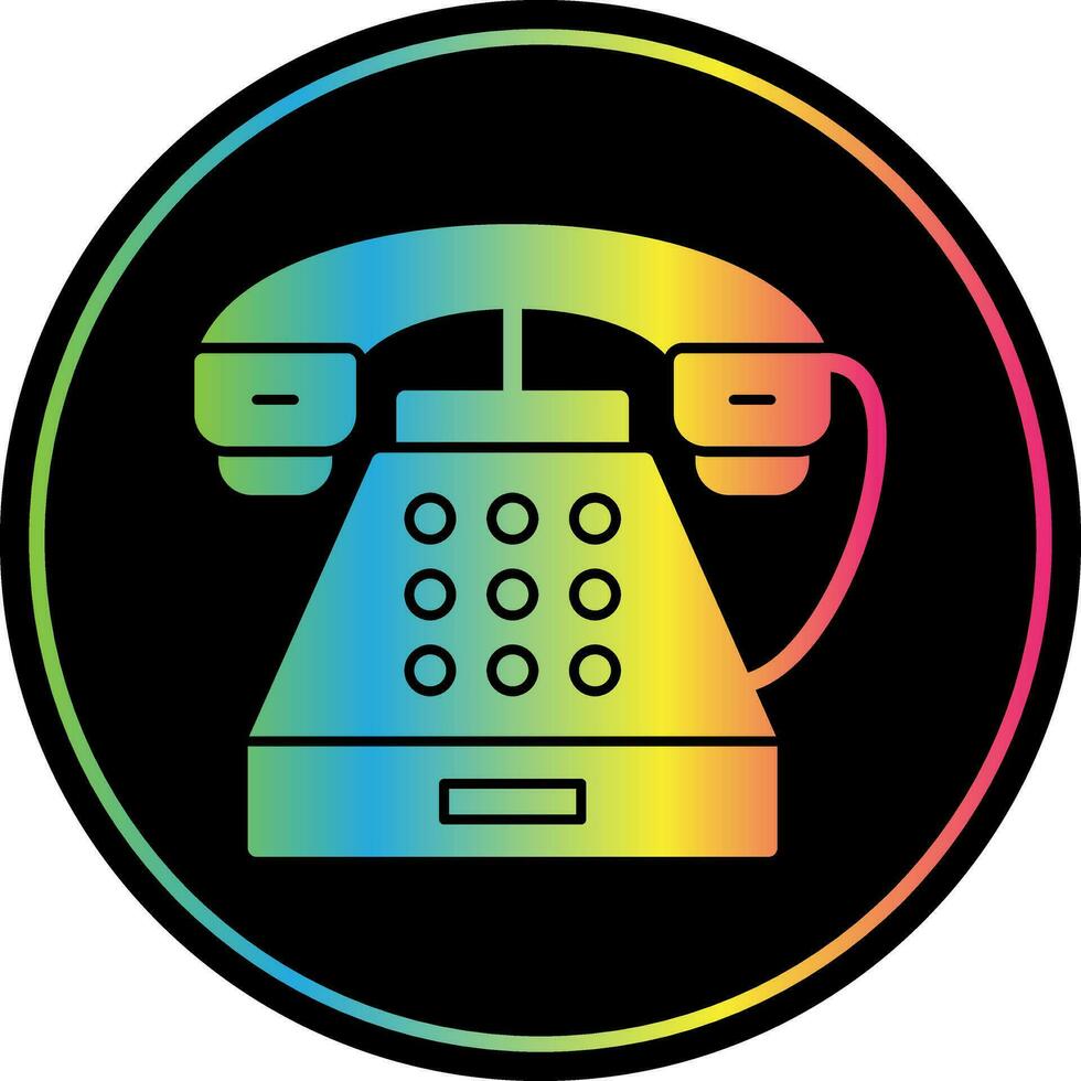 Telephone Vector Icon Design