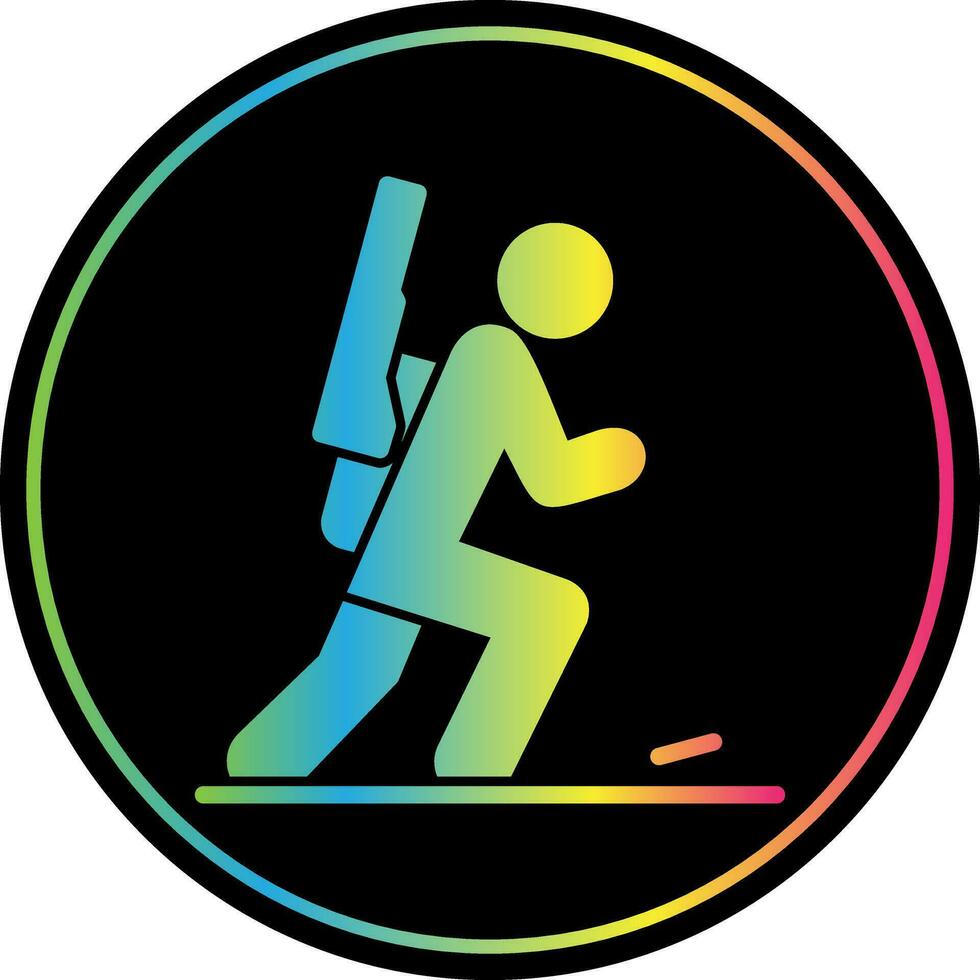 Biathlon Vector Icon Design