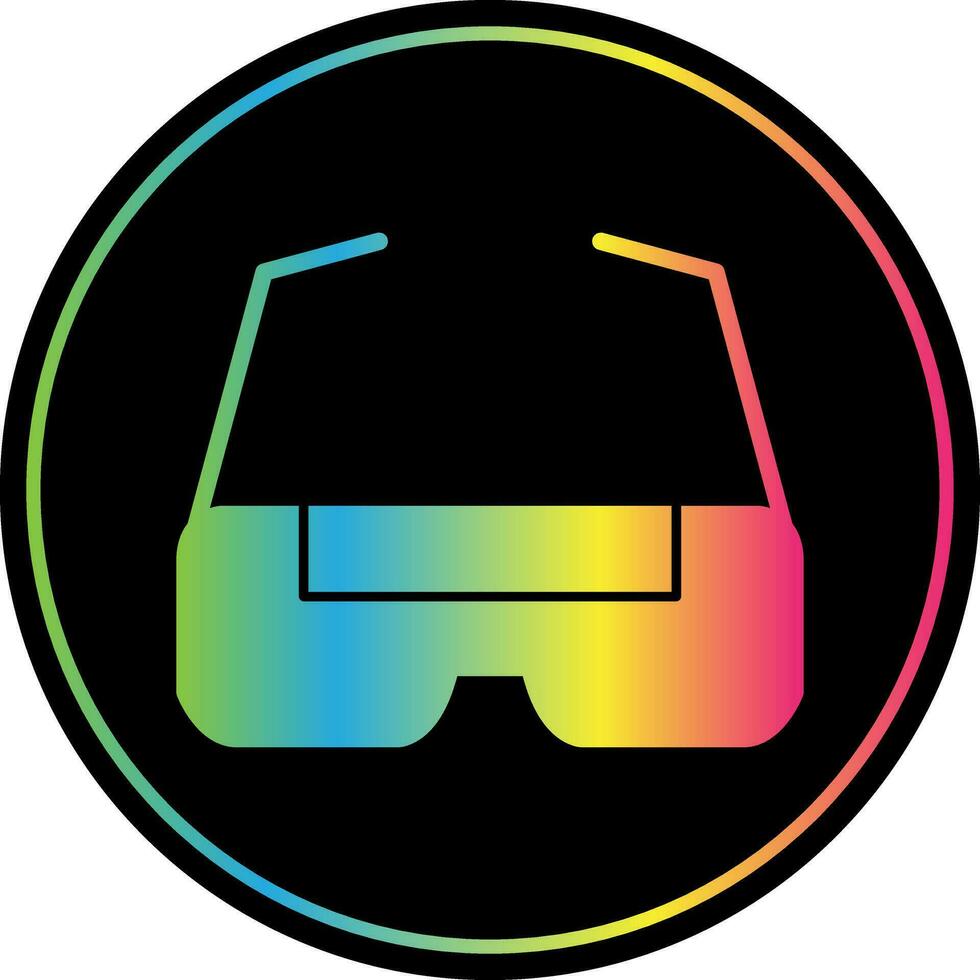 Goggles Vector Icon Design